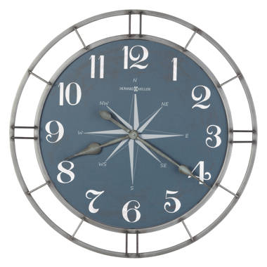 Howard Miller Artwell Metal Wall Clock & Reviews | Wayfair